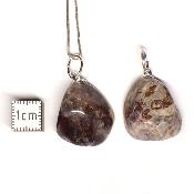 Cacoxénite - Pendentif pierre roulée (Lot de 10 pièces)