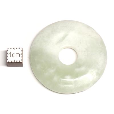 Jade de Chine - Donut 5 cm Ø  (Lot de 5 pièces) 