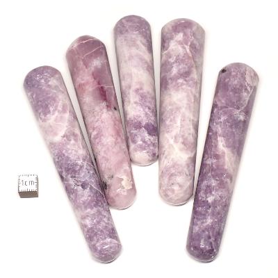 Lepidolite - Base de massage (Lot de 4 à 5 pièces ENVIRON)