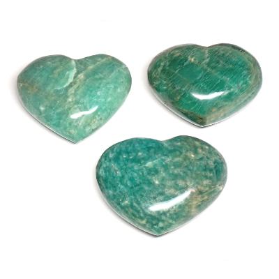 Amazonite - Petit Coeur (Lot de 5 pièces)  