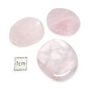 Quartz Rose - pierre plate