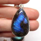Labradorite Pendentifs Argent (Lot de 3 pièces) 2625