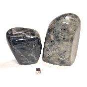 Labradorite "EE" - Forme libre n°37 ( Lot de 2 pièces )