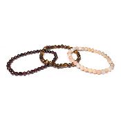 Lion - Mixte de Bracelet boule 6 mm