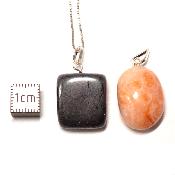 Mixte de Pendentif pierre roulée (Lot de 200 pièces) 