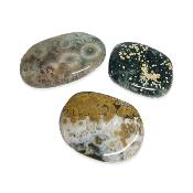 Jaspe Océan - mini pierre plate