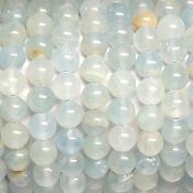 Aqua Blue - Bracelets Boules (Lot de 5 pièces)