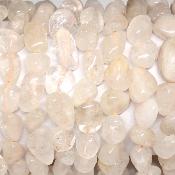 Citrine - Collier pierre roulé Qualité "B"