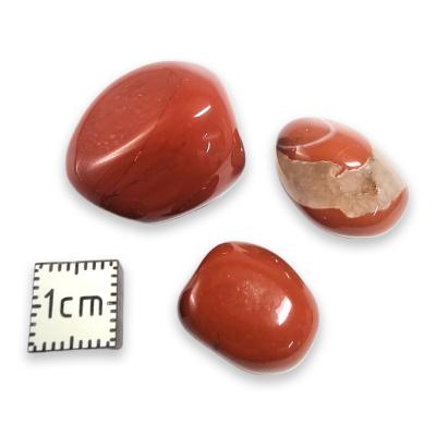 Jaspe rouge - pierre roulée Petite Taille (Lot de 500 grammes)