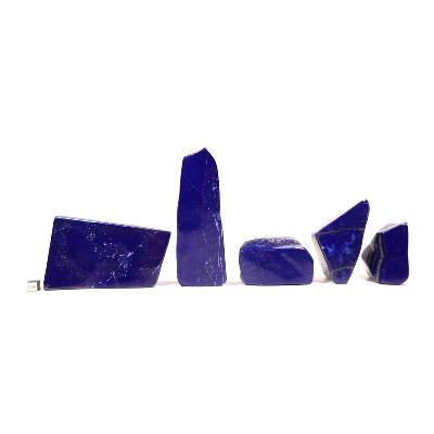 Lapis Lazuli - Forme libre n°04 ( Lot de 5 pièces ) 