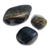 Oeil de Faucon - pierre roulée Grande Taille (Lot de 500 grammes)