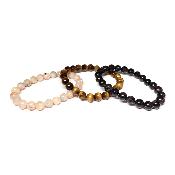 Lion - Mixte de Bracelet boule 8 mm