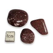 Porphyre Imperiale rouge - pierre roulée grande taille (Lot de 100 grammes)