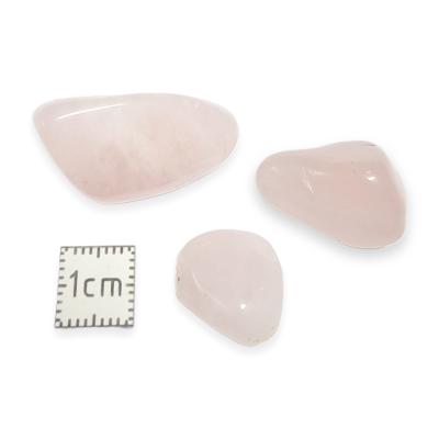Quartz Rose - pierre roulée petite taille (Lot de 500 grammes)