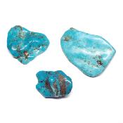 Turquoise - plaque qualité E Petite taille (Lot de 50 grammes)