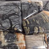 Jaspe Picasso - cabochon (Lot de 5 pièces)  