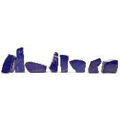 Lapis Lazuli - Forme libre n°05 ( Lot de 8 pièces ) 