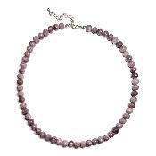 Lépidolite - Collier Boule 6 mm Qualité A