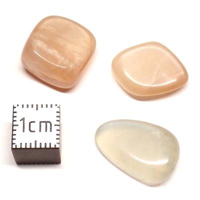 Pierre de Lune Mixte - pierre roulée Petite Taille (Lot de 250 grammes)