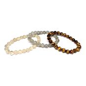 Gémeaux - Mixte Bracelet boule 8 mm