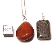 Mixte de Pendentif pierre roulée (Lot de 200 pièces) 