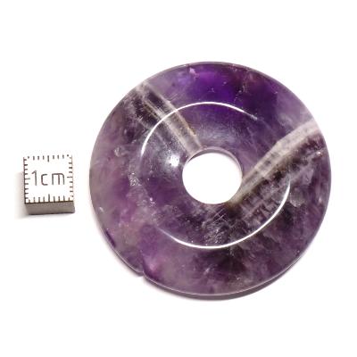 Améthyste - Donut 5 cm Ø (Lot de 5 pièces)