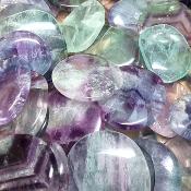 Fluorine Multicolore - mini pierre plate