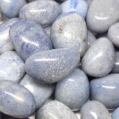 Aventurine Bleue - pierre roulée (Lot de 500 grammes)