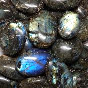Labradorite - galet par 2 Kg (Lot de 32 pièces ENVIRON)  