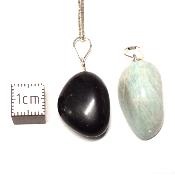 Mixte de Pendentif pierre roulée (Lot de 200 pièces) 