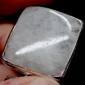 Pierre de Lune Bleutée Pendentifs Argent (Lot de 2 pièces) 2631