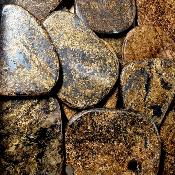 Bronzite - mini pierre plate