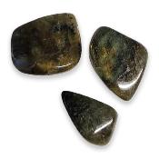 Labradorite - pierre roulée Qualité A (Lot de 250 grammes)