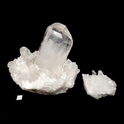 Cristal de roche - Amas n° 06 (Lot de 2 pièces)