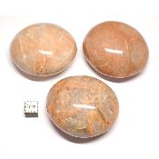 Pierre de Lune Orange - galet (Lot de 22 pièces ENVIRON)