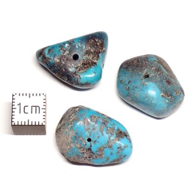 Turquoise - Fil de Perles Baroque