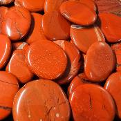 Jaspe Rouge - pierre plate