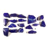 Lapis Lazuli - Forme libre n°11 (mini) ( Lot de 17 pièces ) 