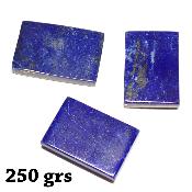 Lapis Lazuli d'Afghanistan - pierres plates carrée