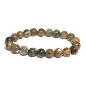 Rhyolite - Bracelets Boules (Lot de 5 pièces)