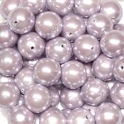 Hematite Aimantée Violette - Fil de perles 6 mm (Lot de 50 perles)
