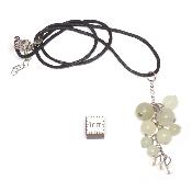 Jade de Chine - pendentif grappe (Lot de 10 pièces) 