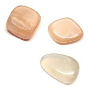 Pierre de Lune Mixte - pierre roulée Petite Taille (Lot de 250 grammes)