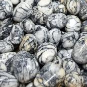 Pinolite - pierre roulée Moyenne Taille (Lot de 250 grammes)