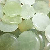 Jade de Chine - mini pierre plate