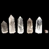 Cristal de roche - Pointe unique polie de Madagascar