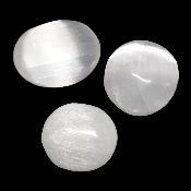 Sélénite - galet petite taille (Lot de 10 pièces)