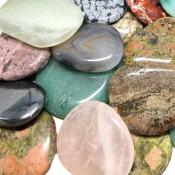 Pierres plates mixte - pierre plate