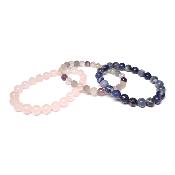 Verseau - Mixte Bracelet Boule 8 mm