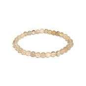 Citrine - Bracelet Boule 6 mm Qualité A (Lot de 5 pièce)